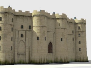 la bastille Modelo 3D