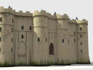 la Bastiglia Modello 3D