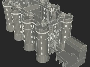 la Bastiglia Modello 3D
