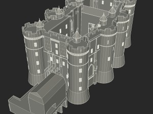 la bastille Modelo 3D