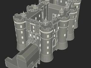 la Bastiglia Modello 3D