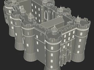 la Bastiglia Modello 3D