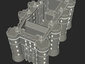 la Bastiglia Modello 3D