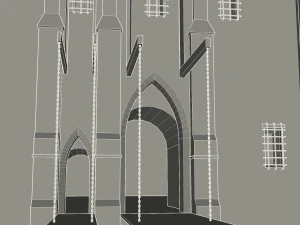 la Bastiglia Modello 3D