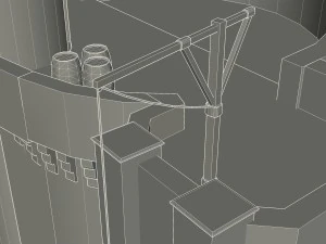 la Bastiglia Modello 3D