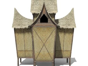 minangkabau hut 3D Model