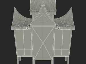 minangkabau hut 3D Model