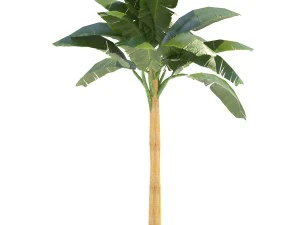 Bananenbaum Low Poly 3D Modell