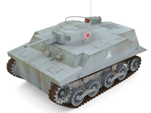 tank type 2 ka-mi Modelo 3D