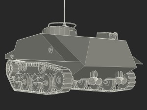 tank type 2 ka-mi 3D मॉडल