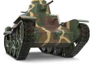 tank type 95 ha-go Modelo 3D