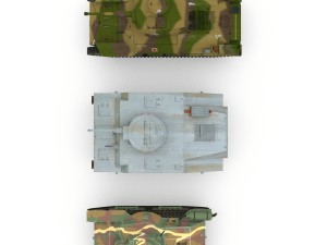 japanes tanks collection 3D Модель