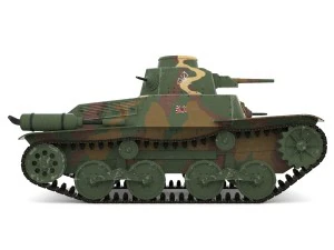 japanes tanks collection 3D Model