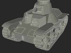 japanes tanks collection 3D Модель