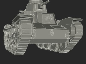 japanes tanks collection 3D Модель