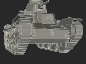 japanes tanks collection 3D Model