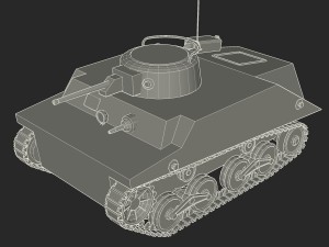 japanes tanks collection 3D Модель