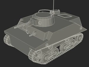 japanes tanks collection 3D Model