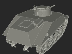 japanes tanks collection 3D Модель