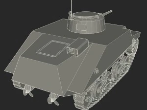 japanes tanks collection 3D Model
