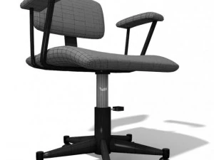 cadeira de escritório simples Modelo 3D