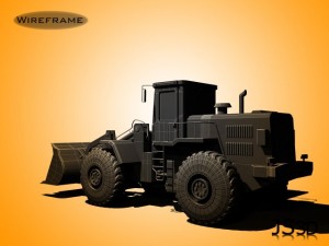 wheel loader 3D Модель