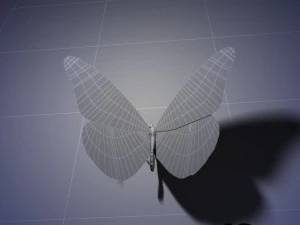 butterfly animated 3D Model