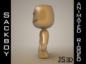 sackboy character 3D Model