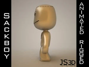 сэкбой персонаж 3D Модель