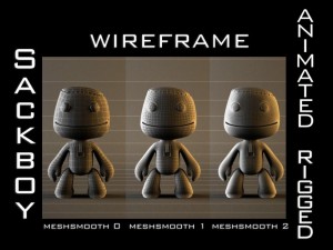 sackboy character 3D Model
