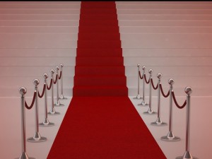 roped stanchions 3D Model