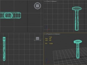 crafting hammer Model 3D