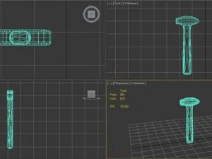 crafting hammer 3D Model