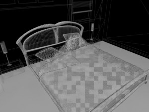 bed room Modello 3D