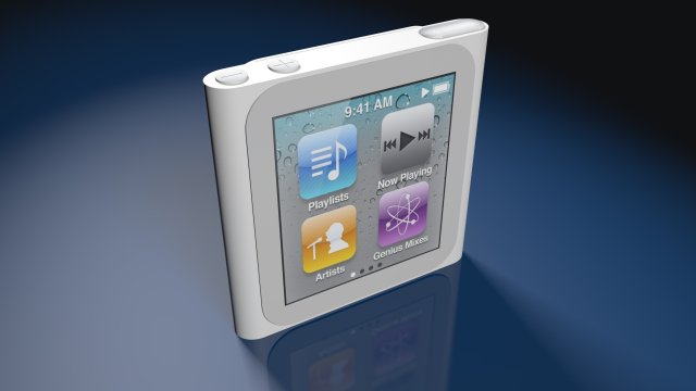 apple ipod nano 2010 Modèle 3D .c4d .max .obj .3ds .fbx .stl .blend 
