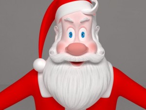 santa claus Modèle 3D