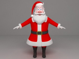 santa claus 3D Model