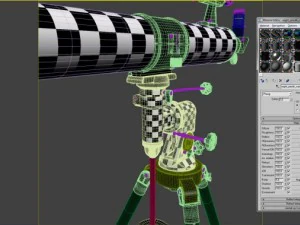 telesc&oacute;pio bresser messier Modelo 3D