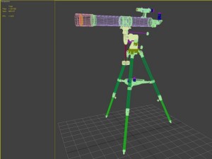 teleskop bresser messier Modelo 3D