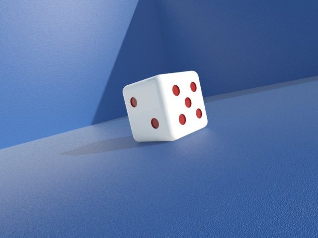 dice 3D Модель .c4d .max .obj .3ds .fbx .stl .blend 