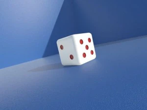 पासा 3D मॉडल