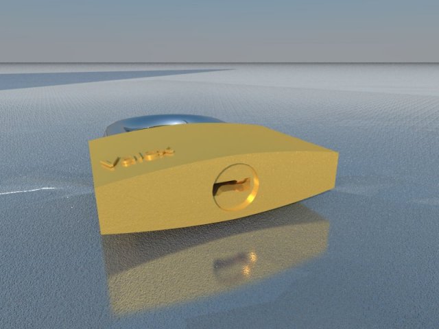 valex padlock Model 3D .c4d .max .obj .3ds .fbx .stl .blend 