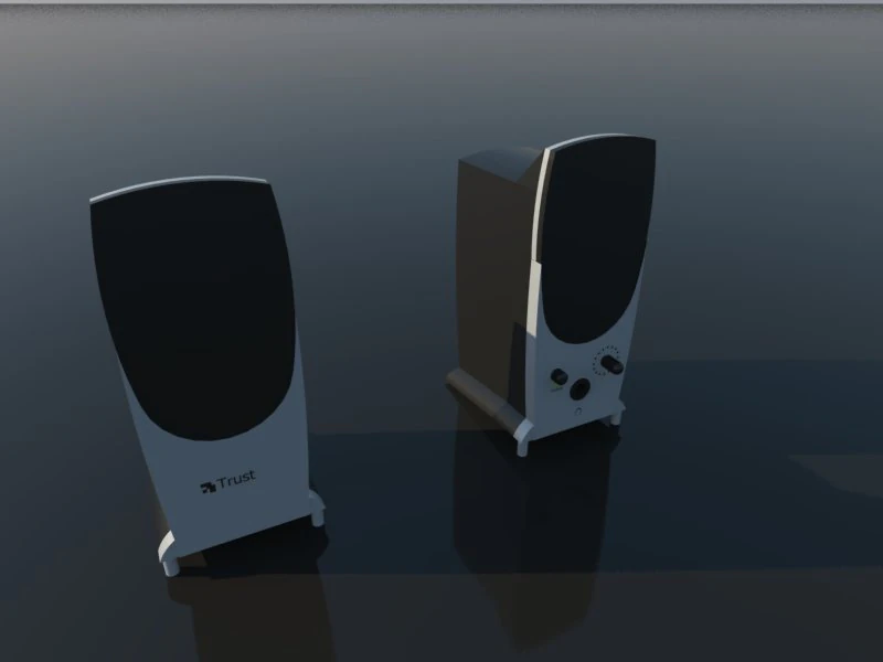 trust speakers 3D Model .c4d .max .obj .3ds .fbx .stl .blend 