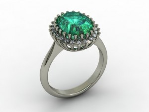 cluster setting ring 3D Print Model