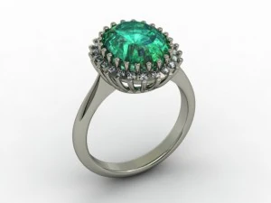 cluster setting ring 3D Print Model