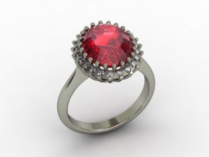 cluster setting ring 3D Print Model