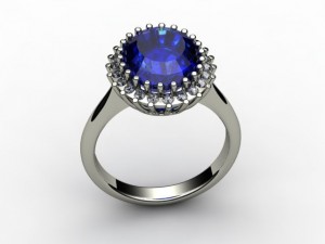 cluster setting ring 3D Print Model
