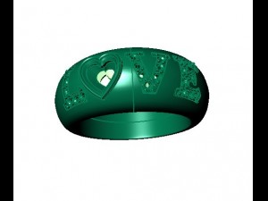 love ring Modèles 3D en vedette