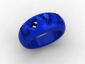 love ring 3D Print Model