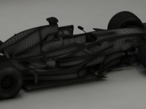 mclaren mercedes mp423 3D Модель